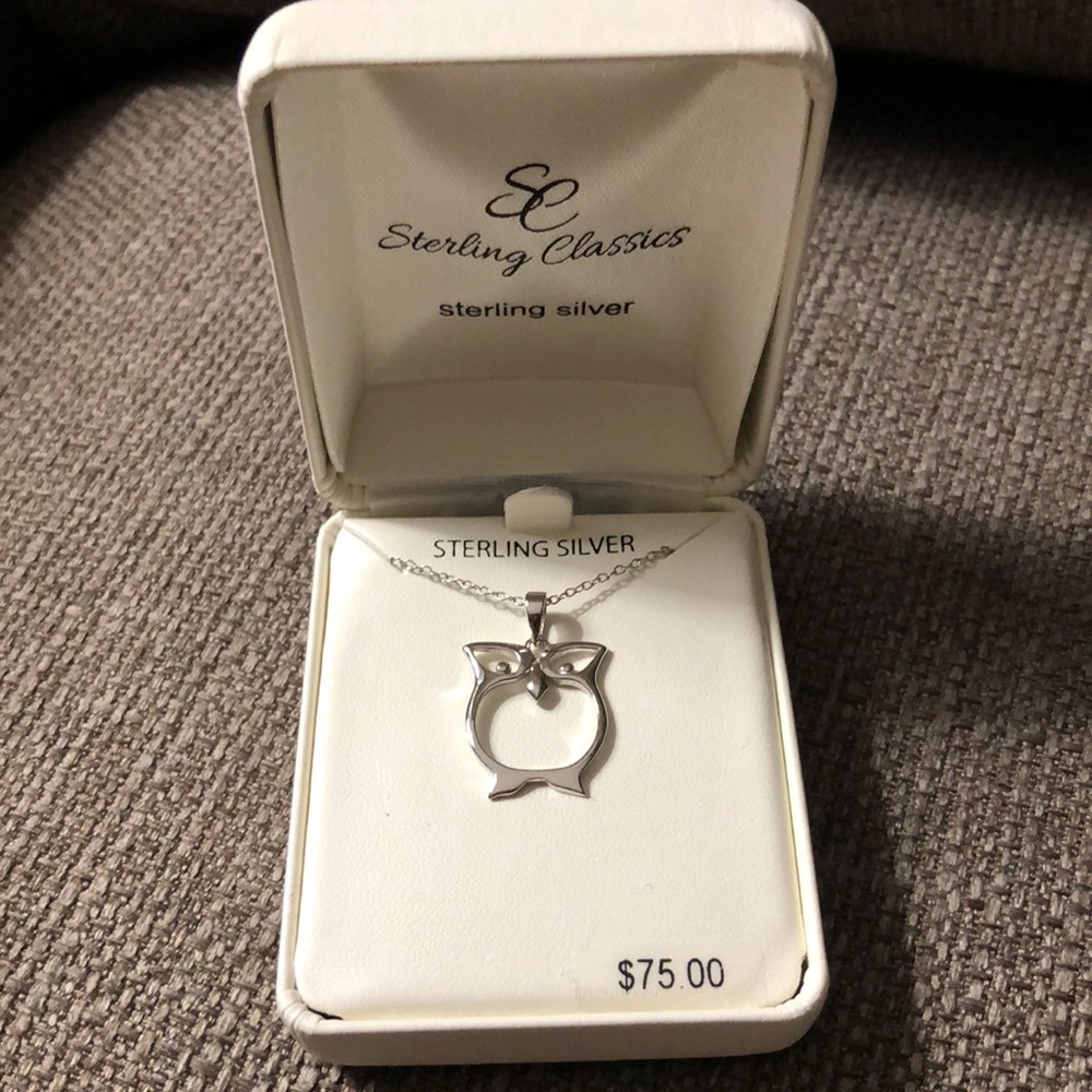 NWT Sterling silver owl! And second silver piece!